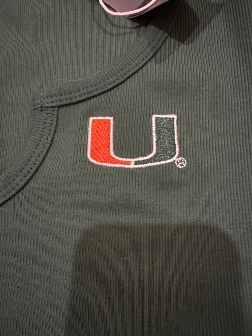Hype & Vice NWT size S university of Miami top - Picture 3 of 6